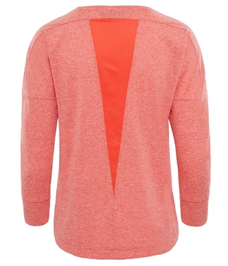 T-Shirt The North Face Women Inlux 3/4 Sleeve Top Fire Brick Red Heather