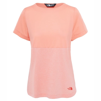 T-Shirt The North Face Women Inlux Top Desert Flower Orange Heather