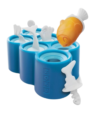 IJsmaker ZOKU Pop Set voor 6 Ijsjes Vis