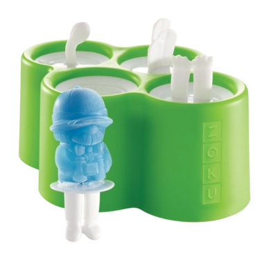IJsmaker ZOKU Pop Set voor 4 Ijsjes Safari