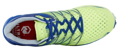 Trailrunning Schoen The North Face Men Ultra Vertical Dayglo Yellow Brit Blue
