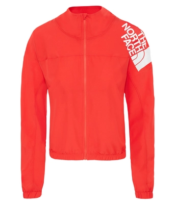 Jas The North Face Women Train N Logo Wind Juicy Red