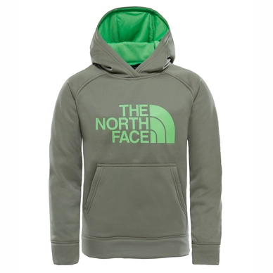 Hoodie The North Face Boys Surgent Burnt Olive Green