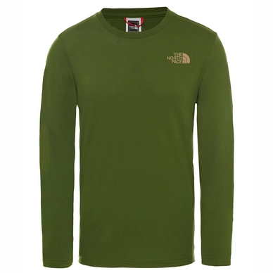 T-shirt à Manches Longues The North Face Homme Easy Shirt Garden Green