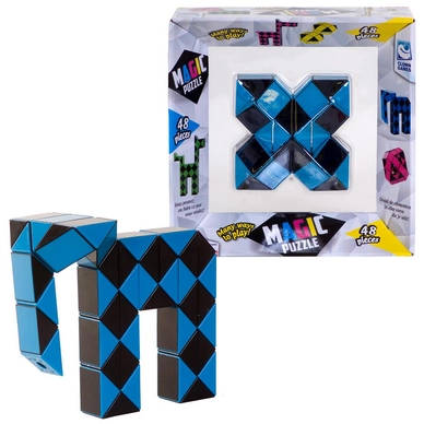 Clown Magic Puzzle Blauw (48-delig)