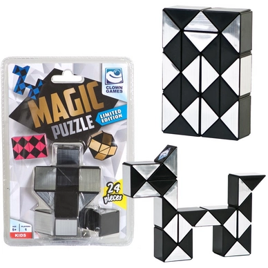 Clown Magic Puzzle Silver (24-delig)
