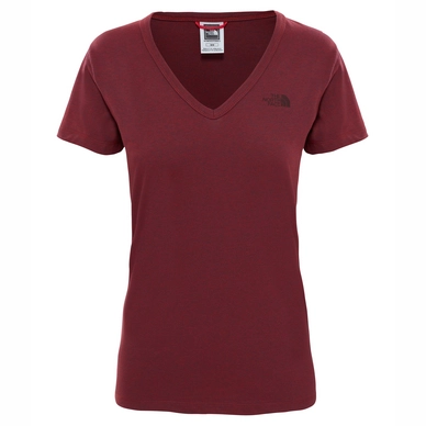 T-shirt The North Face Women Simple Dome Barolo Red Novelty