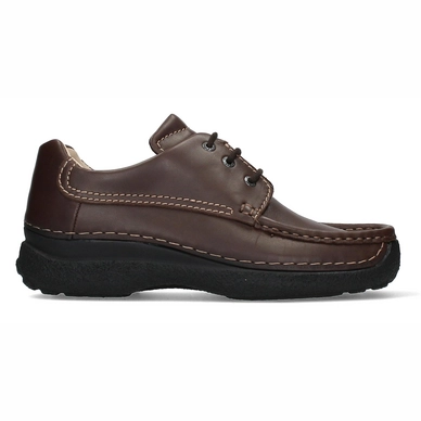 Chaussures à Lacets Wolky Men Roll Shoe Oiled Leather Brown