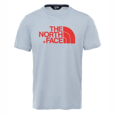 T-shirt The North Face Men Tanken TNF Light Grey Centennial Red