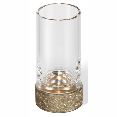 Glass Decor Walther Rocks Matte Gold Clear