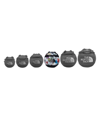 Reistas The North Face Base Camp Duffel TNF Red Sticker Bomb Decay Print TNF Black Large