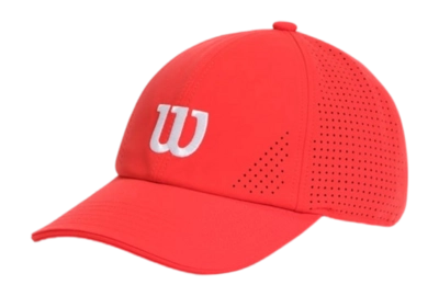 Kappe Wilson U Active Perforated Cap Red S/M