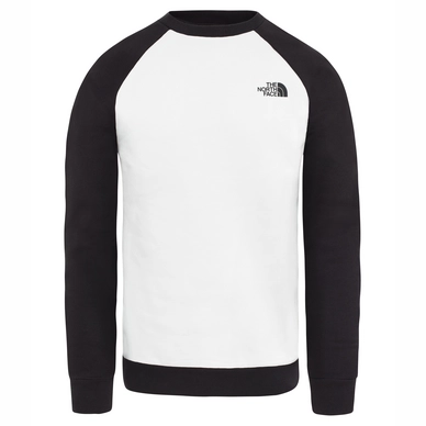 Trui The North Face Men Raglan Redbox Crew TNF White TNF Black