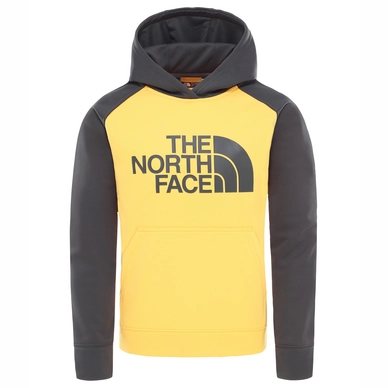 Hoodie The North Face Boys Surgent TNF Yellow Asphalt Grey