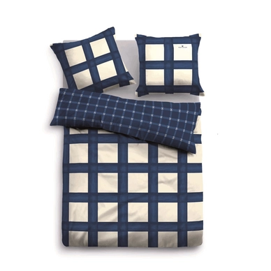 Bettwäsche Tom Tailor Flanell Blue Grid