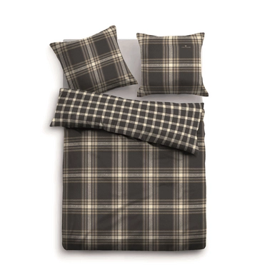 Bettwäsche Tom Tailor Flanell Brown Checked