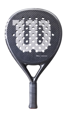 Padel Racket Wilson Carbon Fibre Fibre Force LT  '24