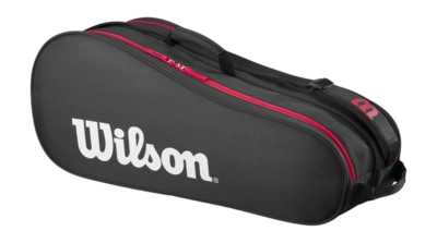 Tennis Bag Wilson Advantage 6-Pack Racket Bag Black 2025
