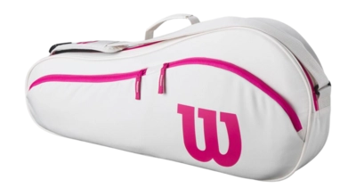 Tennistas Wilson Advantage 3-Pack Racket Bag 2025 Off White / Pink