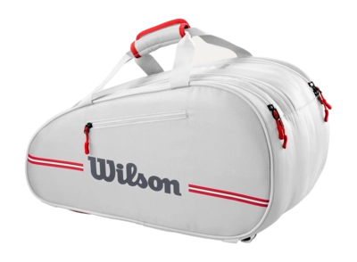 Padel Tas Wilson Team Padel Bag Off White