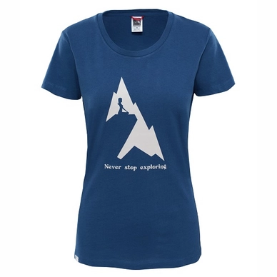 T-shirt The North Face Women Never Stop Exploring Blue Wing Teal