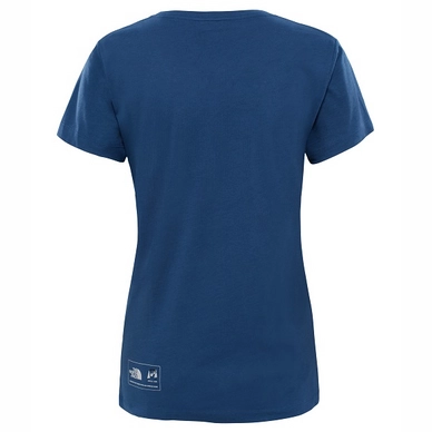 T-Shirt The North Face Women Never Stop Exploring Blue Wing Teal