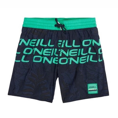 Boardshort O'Neill Boys Stacked Blue Green
