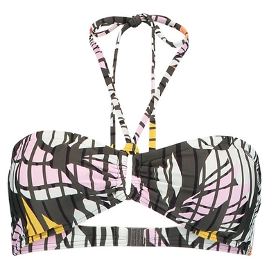 Bikinitop O'Neill Women Bandeau Green Pink Purple