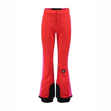 Skibroek O'Neill Women Blessed Striped Pants Fiery Red 2021