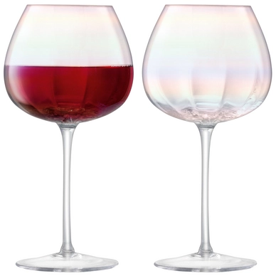 Rode Wijnglas L.S.A. Pearl 460 ml (set van 2)
