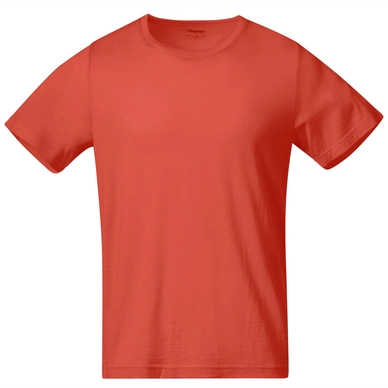 T-Shirt Bergans Homme Urban Wool Tee Brick