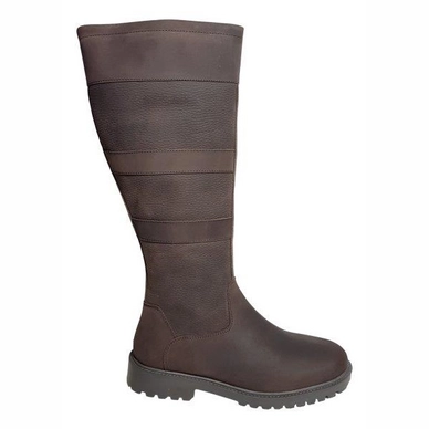 Women's Boots Custom Made Franka Espresso Calf size 52.5 cm