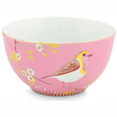 Kom Pip Studio Early Bird Pink 15 cm (Set van 6)