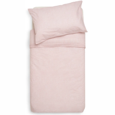 Bett- und Kissenbezug Jollein Snake Pale Pink