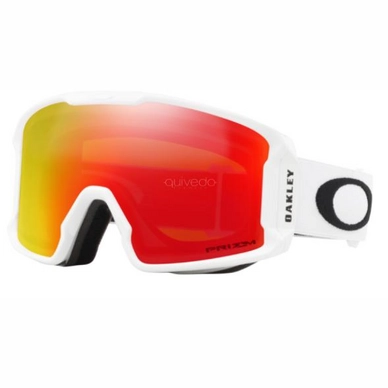 Skibrille Oakley Line Miner M Matte White Prizm Snow Torch Iridium