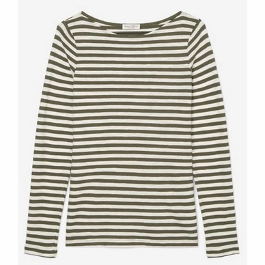 Langarmshirt Marc O'Polo Women M07219652597 Multi Olive Crop