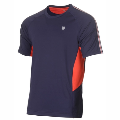 T-shirt K Swiss Heritage Short Sleeve Tee Men Navy
