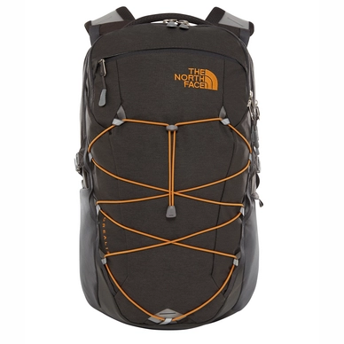 Rugzak The North Face Borealis Pack Asphalt Grey Dark Heather Citrin Yellow