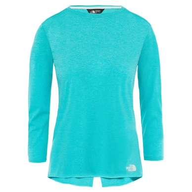 T-Shirt The North Face Women Inlux 3/4 Sleeve Top Ion Blue Dark Heather