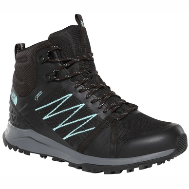 Chaussures de Randonnée The North Face Women Low Fastpack II Mid GTX TNF Black Aqua Splash