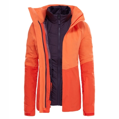 Ski Jacket The North Face Women Garner Triclimate Nasturtium Orange