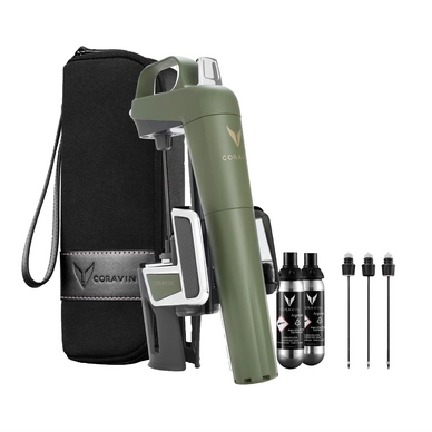 Geschenkbox Coravin Model Two Elite Grün