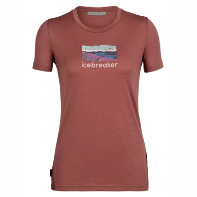 T-Shirt Icebreaker Women Tech Lite II SS Tee Trailhead Grape