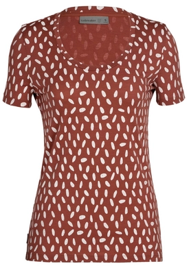 T-Shirt Icebreaker Women Tech Lite II SS Scoop Tee 1000 Footstep Grape