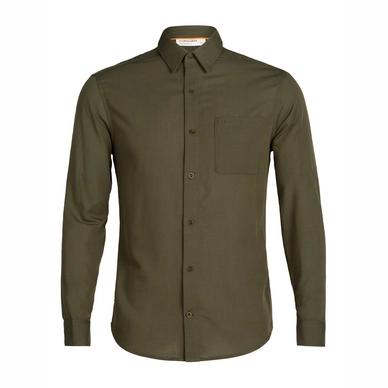 Longsleeve Icebreaker Men Steveston LS Shirt Loden