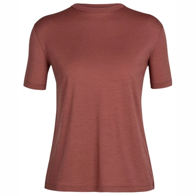 T-Shirt Icebreaker Femmes Granary SS Tee Grape