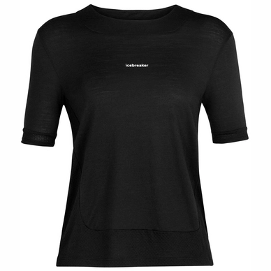 T-Shirt Icebreaker ZoneKnit SS Tee Black Damen
