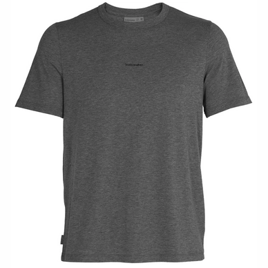 T-Shirt Icebreaker Men Central SS Tee Gritstone Heather