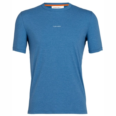 T-Shirt Icebreaker Men Central SS Tee Azul