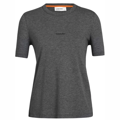 T-Shirt Icebreaker Women Central SS Tee Gritstone Heather
